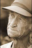 Elderly Man:  Protect seniors physically, emotionally, financially.